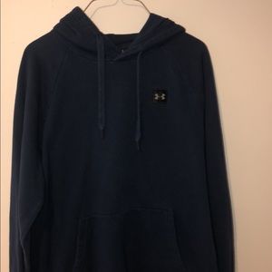 Barely worn under arm blue hoodie